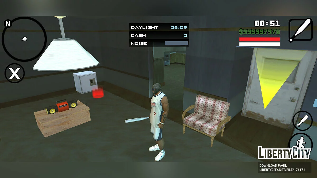 Взлом сейфов в домах / GTA San Andreas (iOS, Android)
