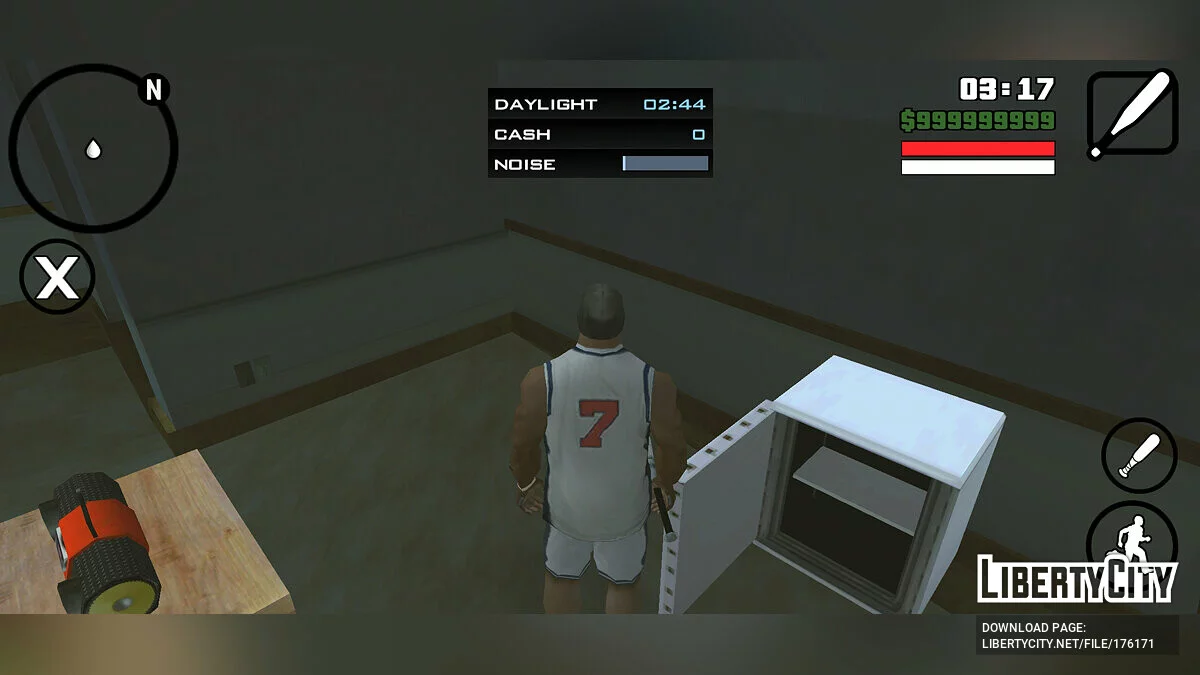 Взлом сейфов в домах / GTA San Andreas (iOS, Android)