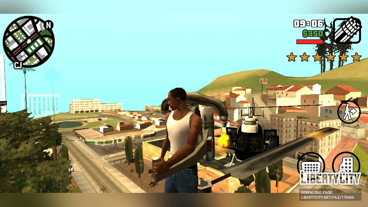 Скачать Пилоты в вертолётах для GTA San Andreas (iOS, Android)