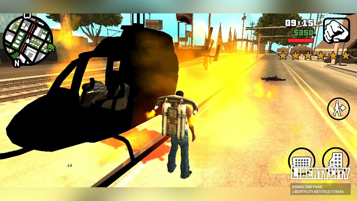 Скачать Пилоты в вертолётах для GTA San Andreas (iOS, Android)