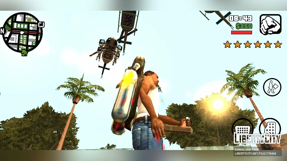 Пилоты в вертолётах / GTA San Andreas (iOS, Android)