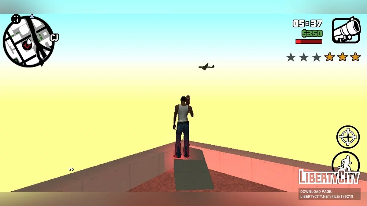 Улучшенный интеллект пешеходов / GTA San Andreas (iOS, Android)