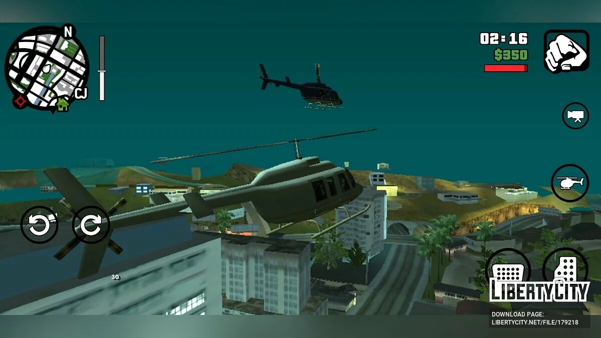 Улучшенный интеллект пешеходов / GTA San Andreas (iOS, Android)