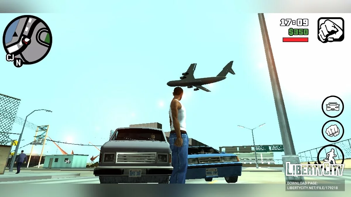 Улучшенный интеллект пешеходов / GTA San Andreas (iOS, Android)