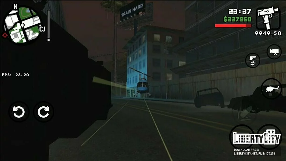 Стрелять из вертолета / GTA San Andreas (iOS, Android)