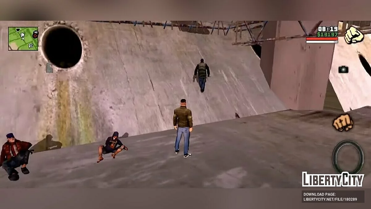 Бомжи под мостом / GTA San Andreas (iOS, Android)