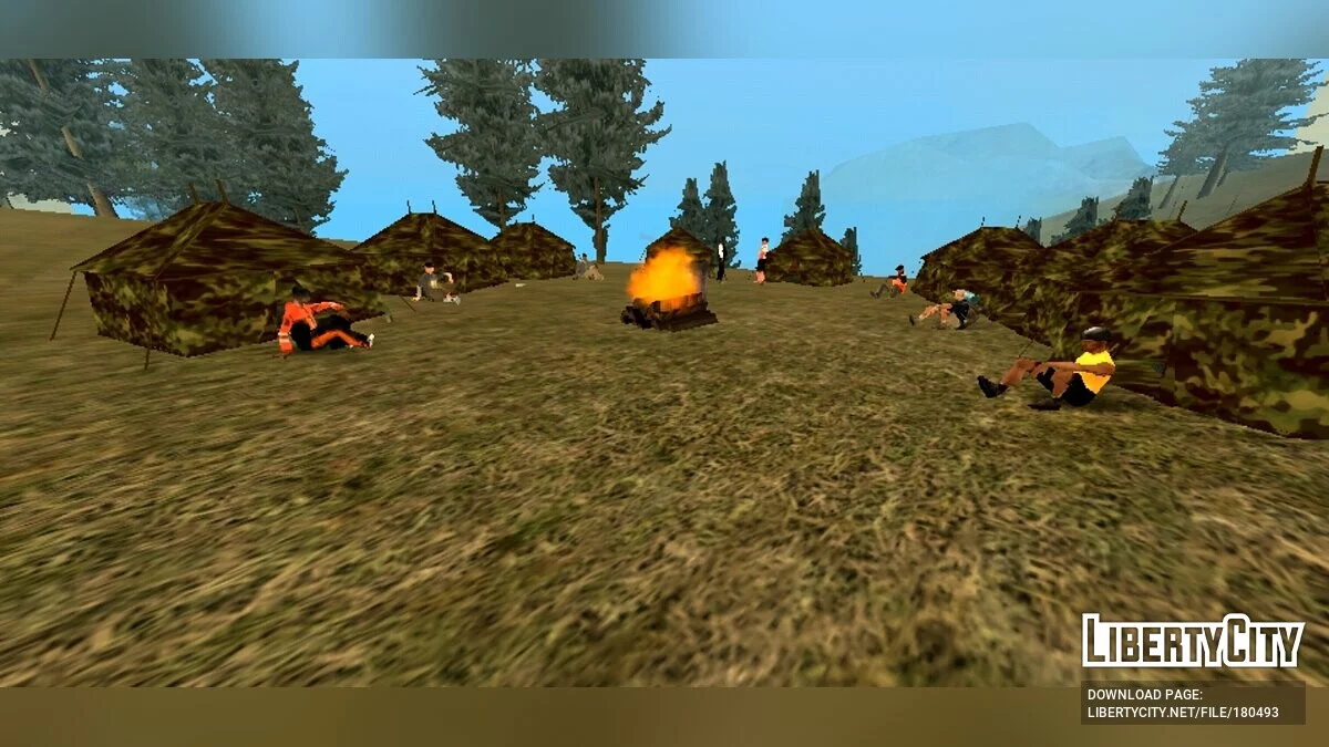 Походы в горах / GTA San Andreas (iOS, Android)