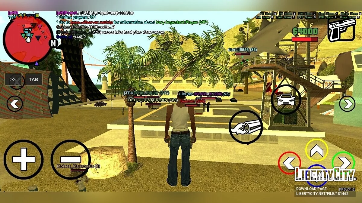 Noclip / GTA San Andreas (iOS, Android)