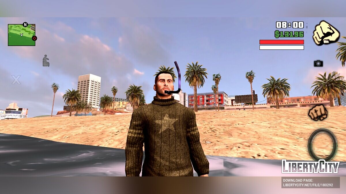 Замена sandcastle1.dff в GTA San Andreas (iOS, Android) (2 файла)