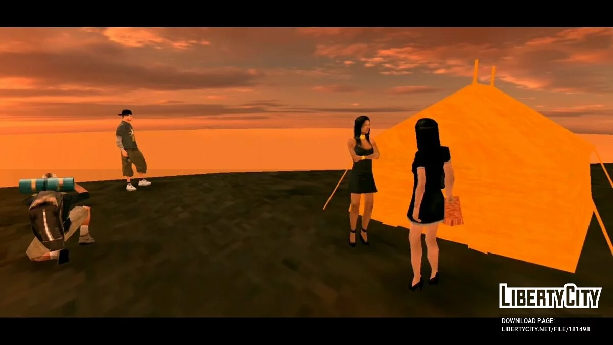 Туристический кемпинг / GTA San Andreas (iOS, Android)