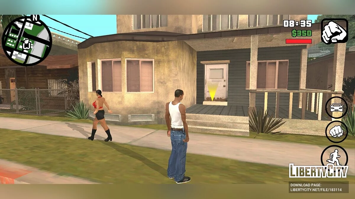 Доступ к скрытым интерьерам / GTA San Andreas (iOS, Android)