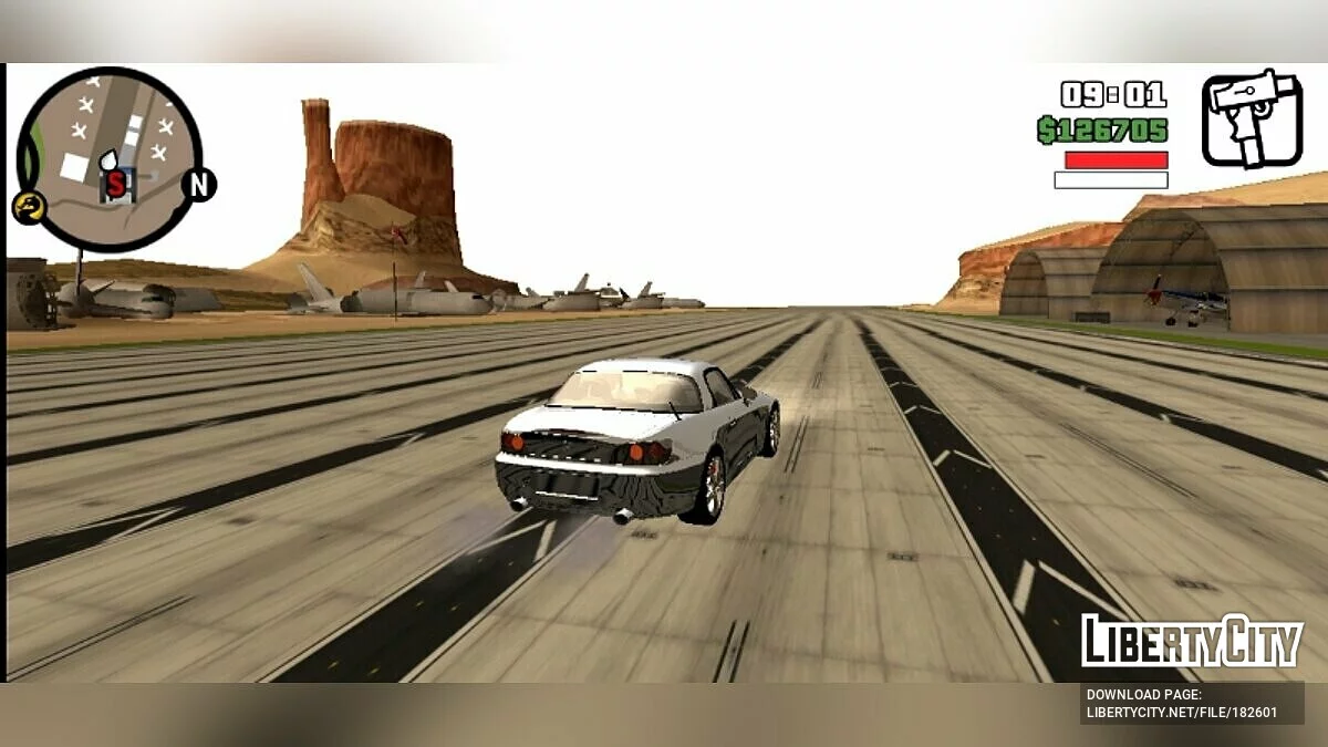 Улучшенная дальность прорисовки / GTA San Andreas (iOS, Android)