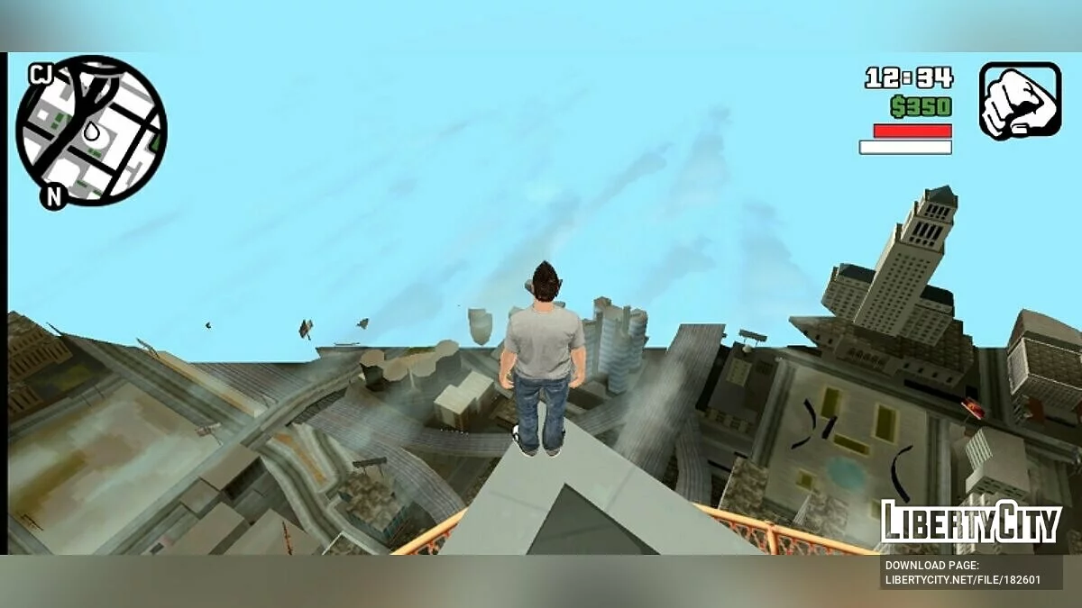 Улучшенная дальность прорисовки / GTA San Andreas (iOS, Android)