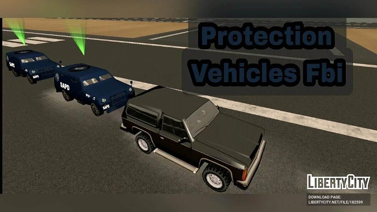 Спецслужбы - охрана Сиджея / GTA San Andreas (iOS, Android)