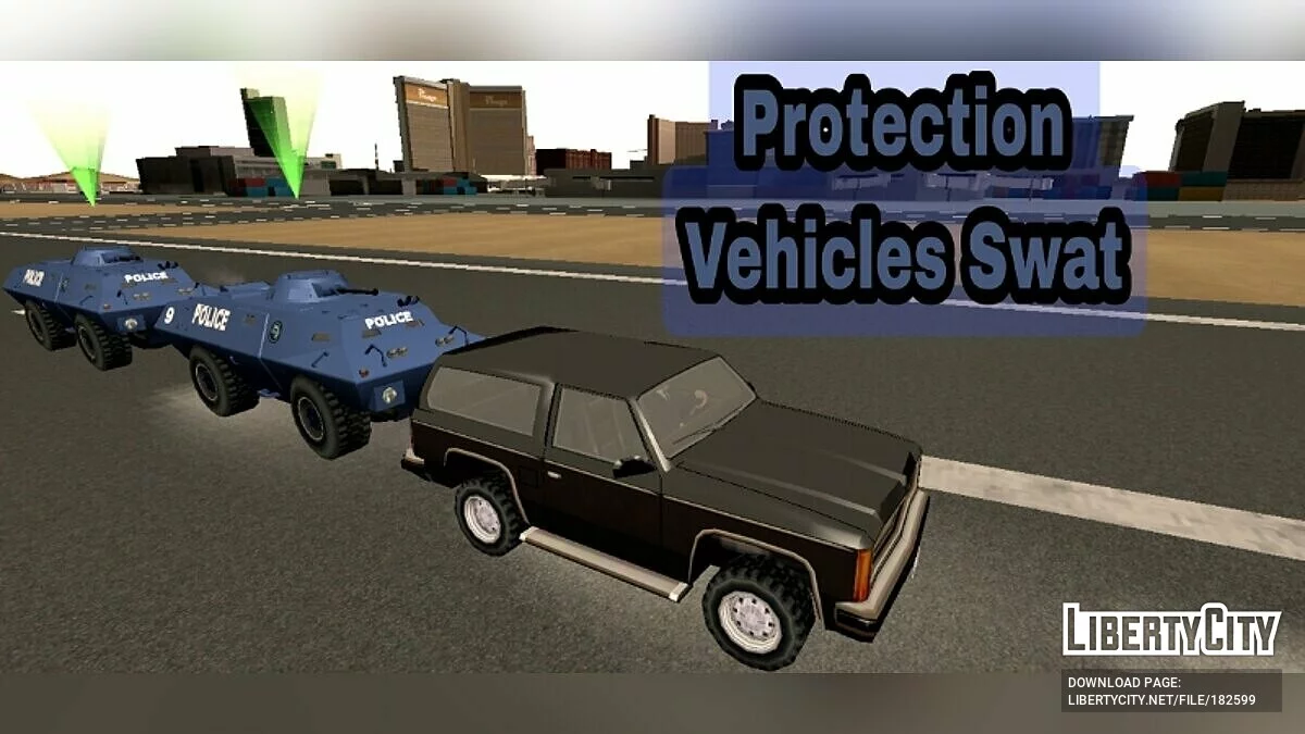 Спецслужбы - охрана Сиджея / GTA San Andreas (iOS, Android)