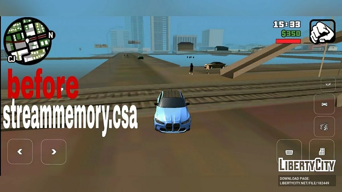 Stream Memory Fix / GTA San Andreas (iOS, Android)