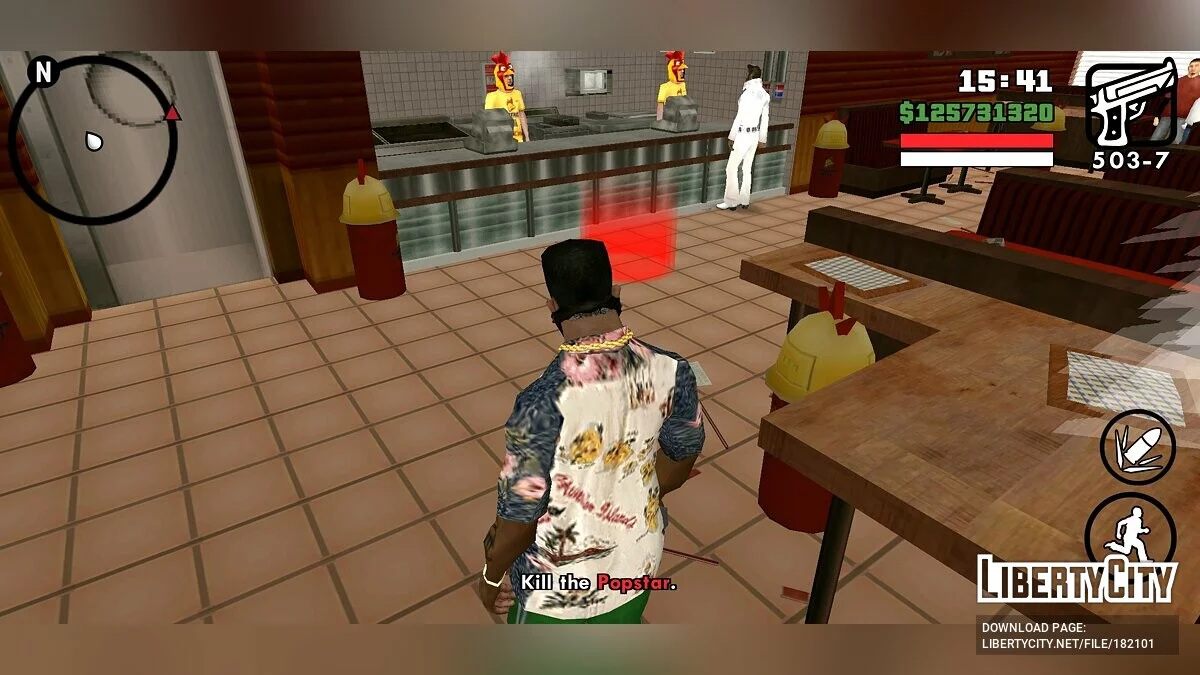 Заказные убийства по таксофону / GTA San Andreas (iOS, Android)