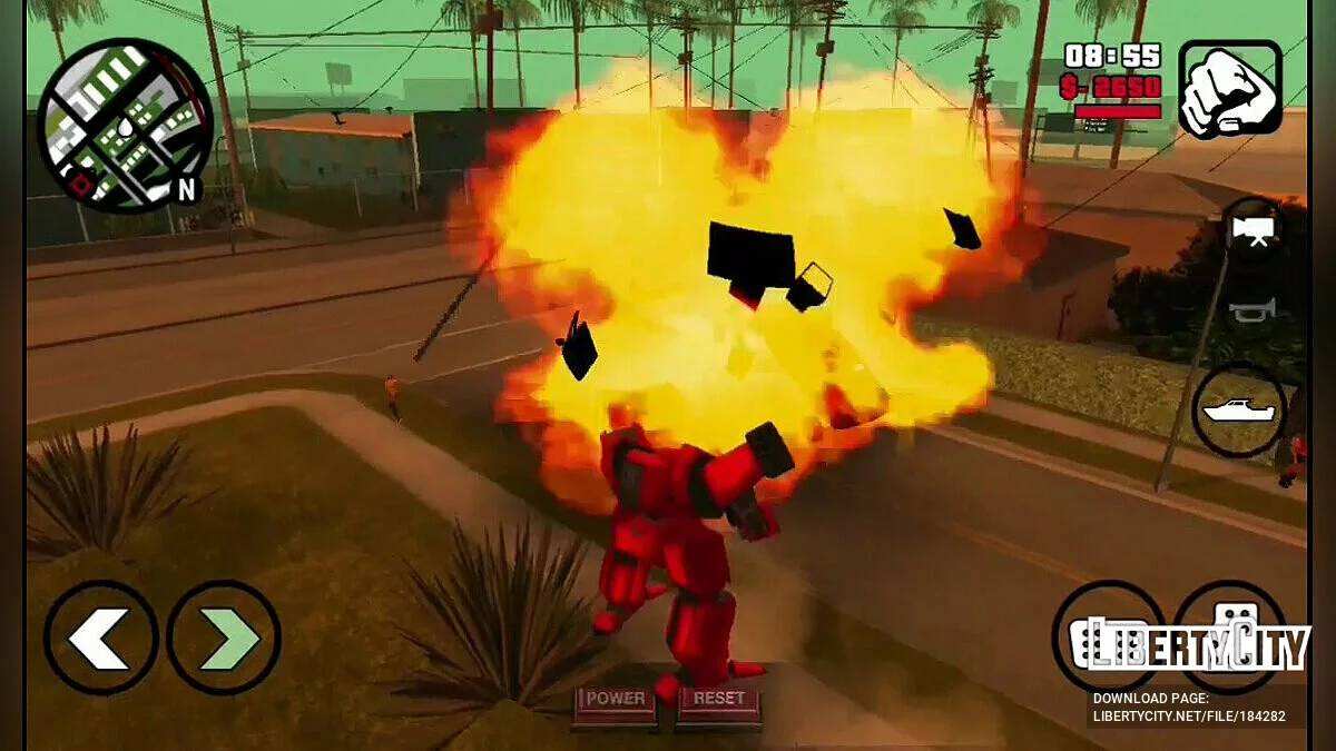 Механический Робот v1.0 / GTA San Andreas (iOS, Android)