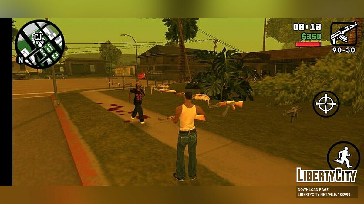 Скачать Зомби для GTA San Andreas (iOS, Android)