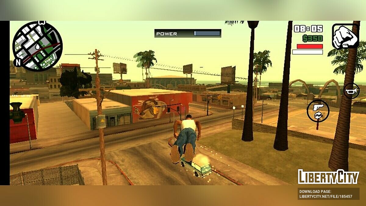 Скачать Сверхспособности для GTA San Andreas (iOS, Android)