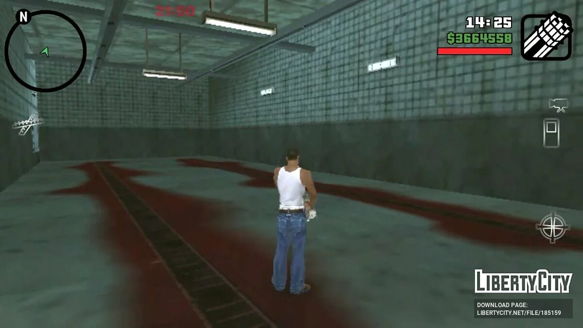 Телепорты по скрытым интерьерам и свободный полёт / GTA San Andreas (iOS, Android)