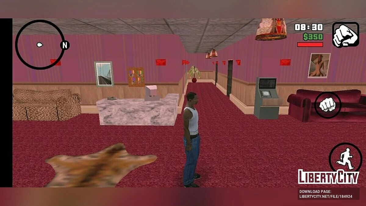 Вход в интерьер из бета-версии / GTA San Andreas (iOS, Android)