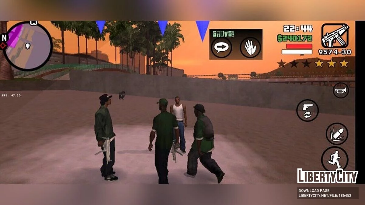 Позвать братков на помощь / GTA San Andreas (iOS, Android)