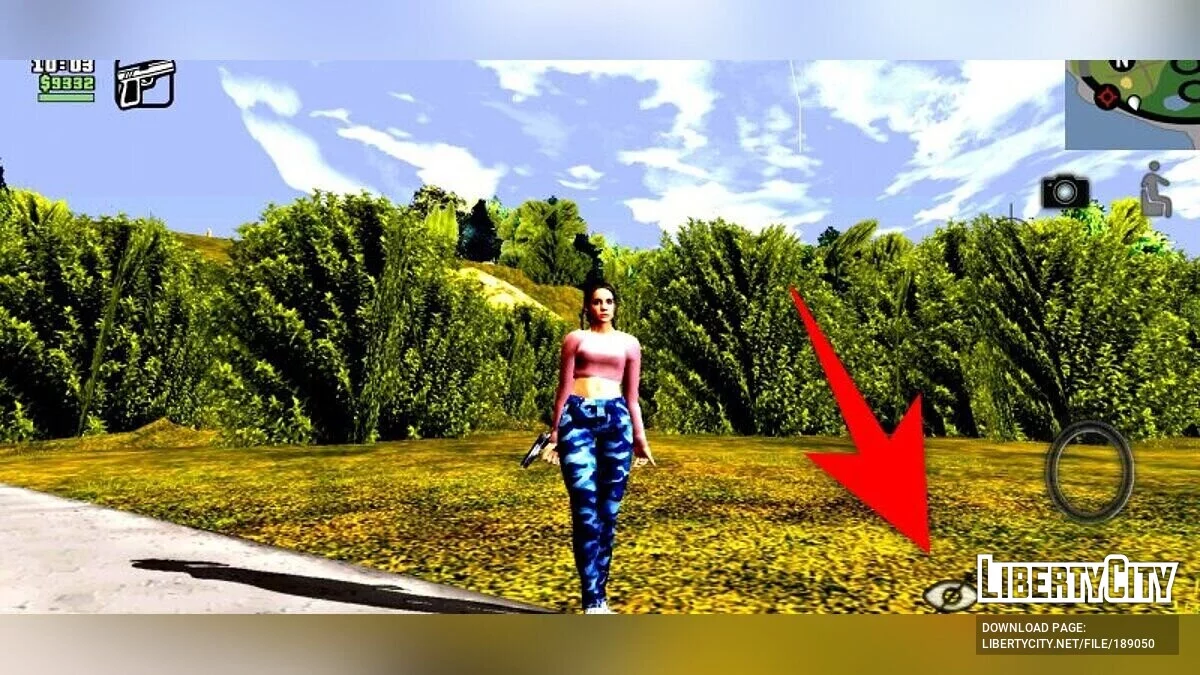 Сохранение оружия с анимацией / GTA San Andreas (iOS, Android)