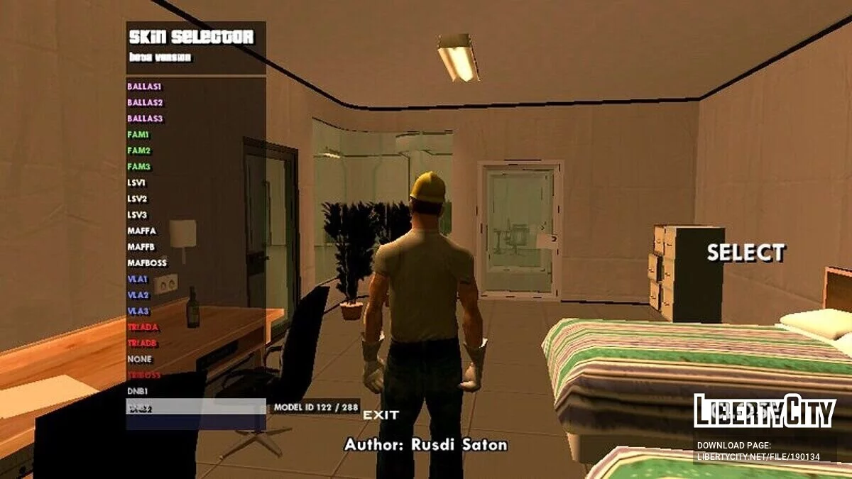 Skin Selector / GTA San Andreas (iOS, Android)