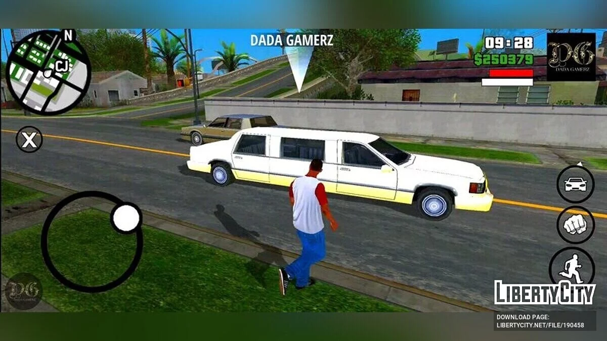 Возможность вызвать личного водителя / GTA San Andreas (iOS, Android)