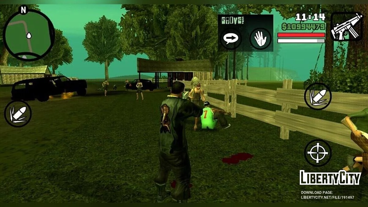 Набег на ферму в округе Флинт / GTA San Andreas (iOS, Android)