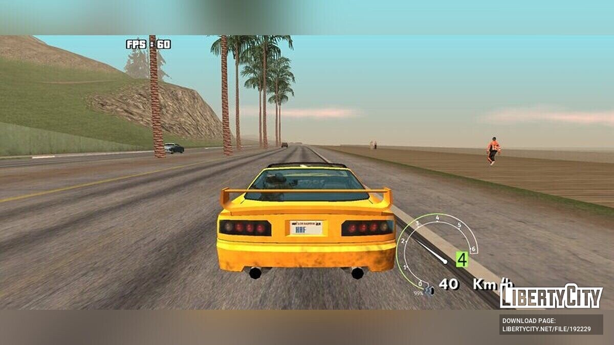 Новый спидометр для GTA San Andreas (iOS, Android) - Картинка #2