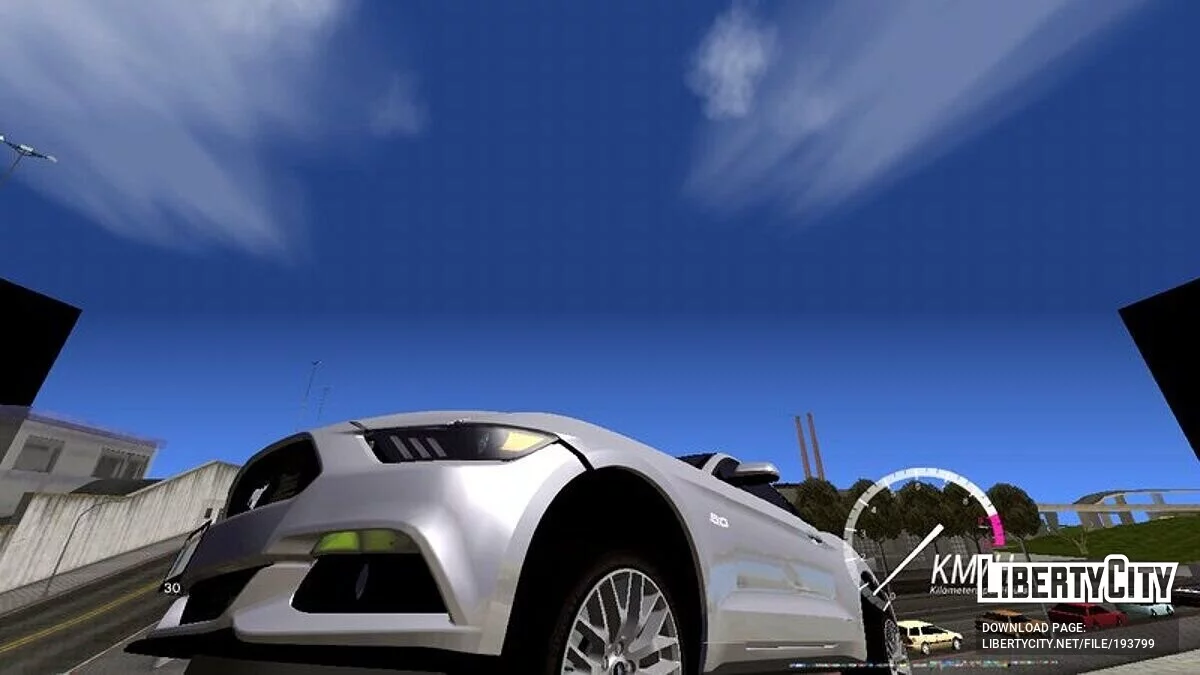 Новый спидометр в стиле Forza Horizon / GTA San Andreas (iOS, Android)