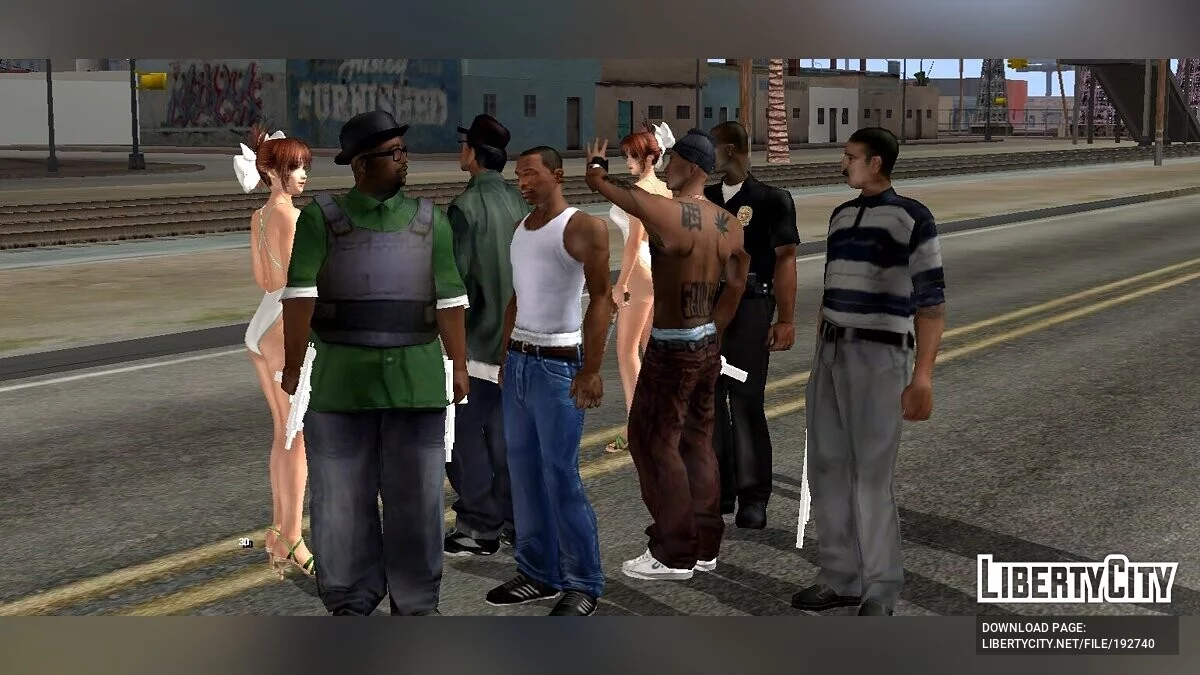 Вызвать братков на помощь / GTA San Andreas (iOS, Android)