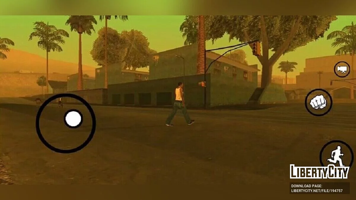 Обновленный кинематографический режим (Машинима) / GTA San Andreas (iOS, Android)