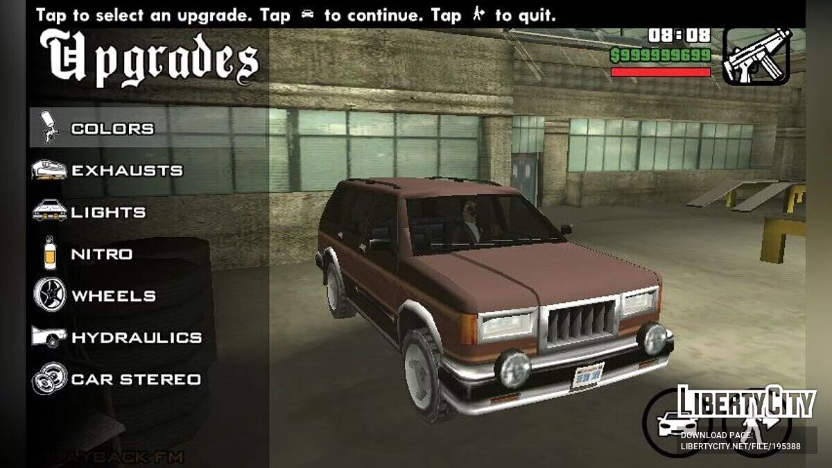 All Cars Go To Transfender + New Customizations / GTA San Andreas (iOS, Android)