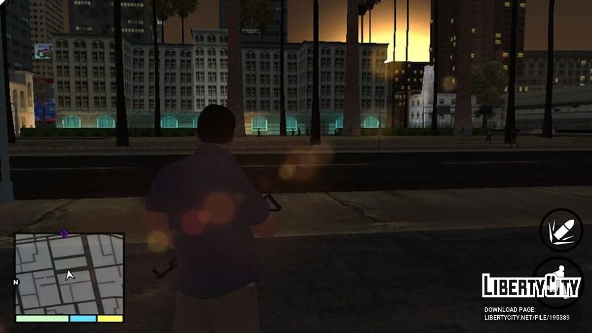 HUD из GTA 5 / GTA San Andreas (iOS, Android)