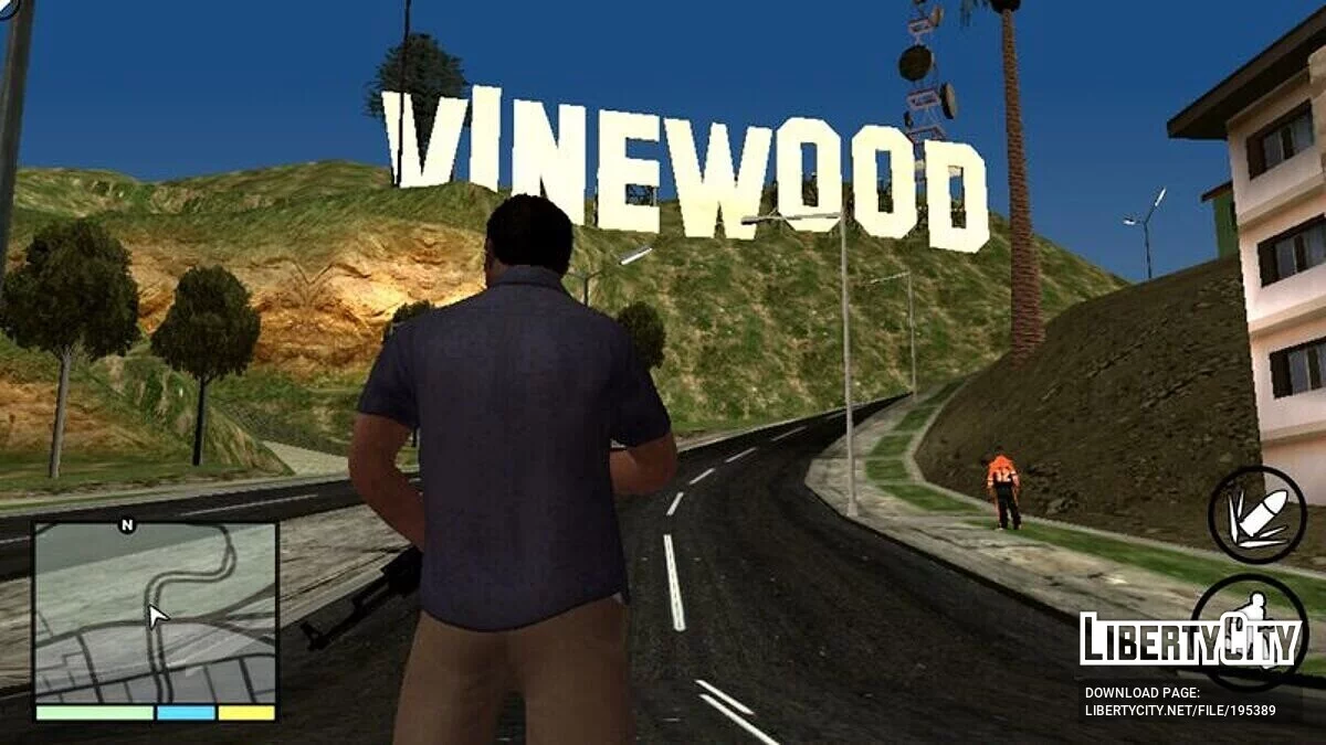 HUD из GTA 5 / GTA San Andreas (iOS, Android)