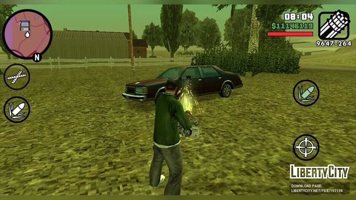 Апгрейд транспорта и членов банды / GTA San Andreas (iOS, Android)