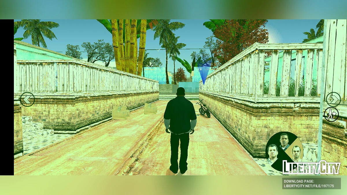 Переключение персонажей как в GTA 5 / GTA San Andreas (iOS, Android)