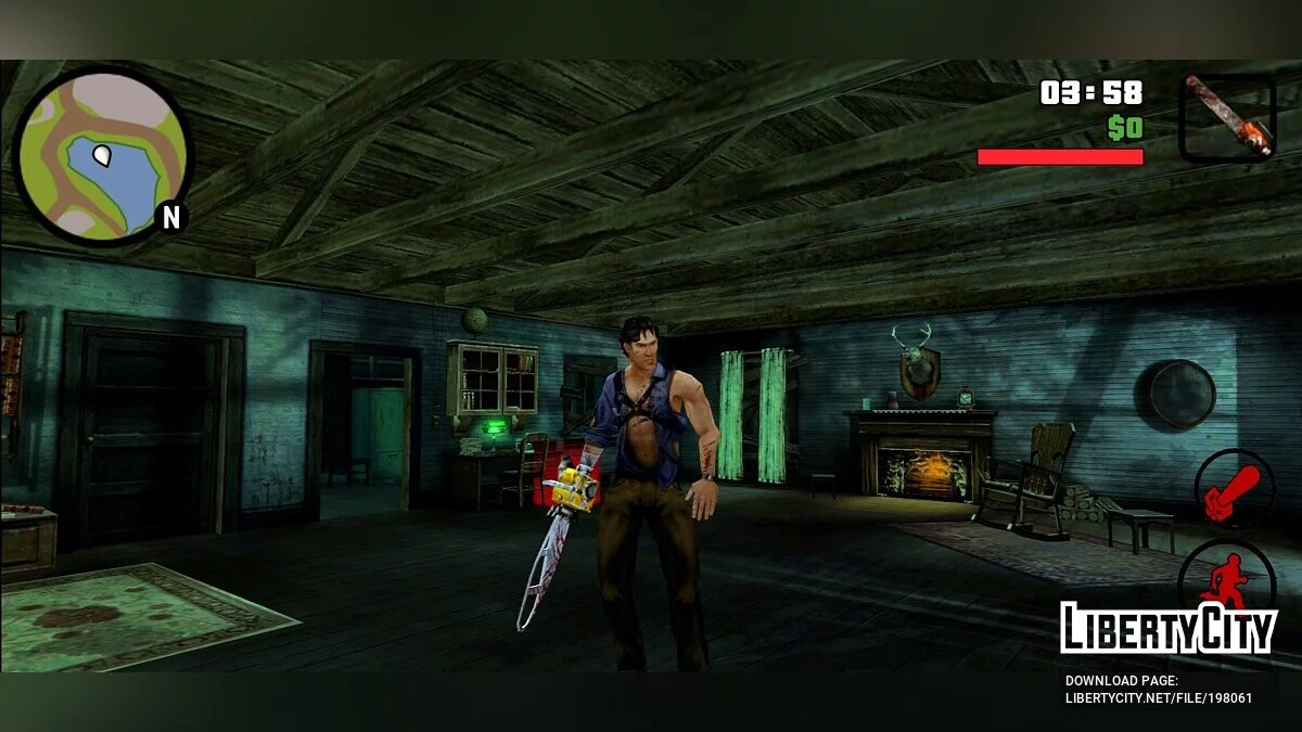 Миссия The Evil Dead / GTA San Andreas (iOS, Android)