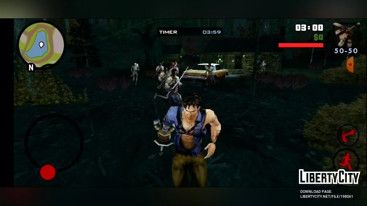 Миссия The Evil Dead / GTA San Andreas (iOS, Android)