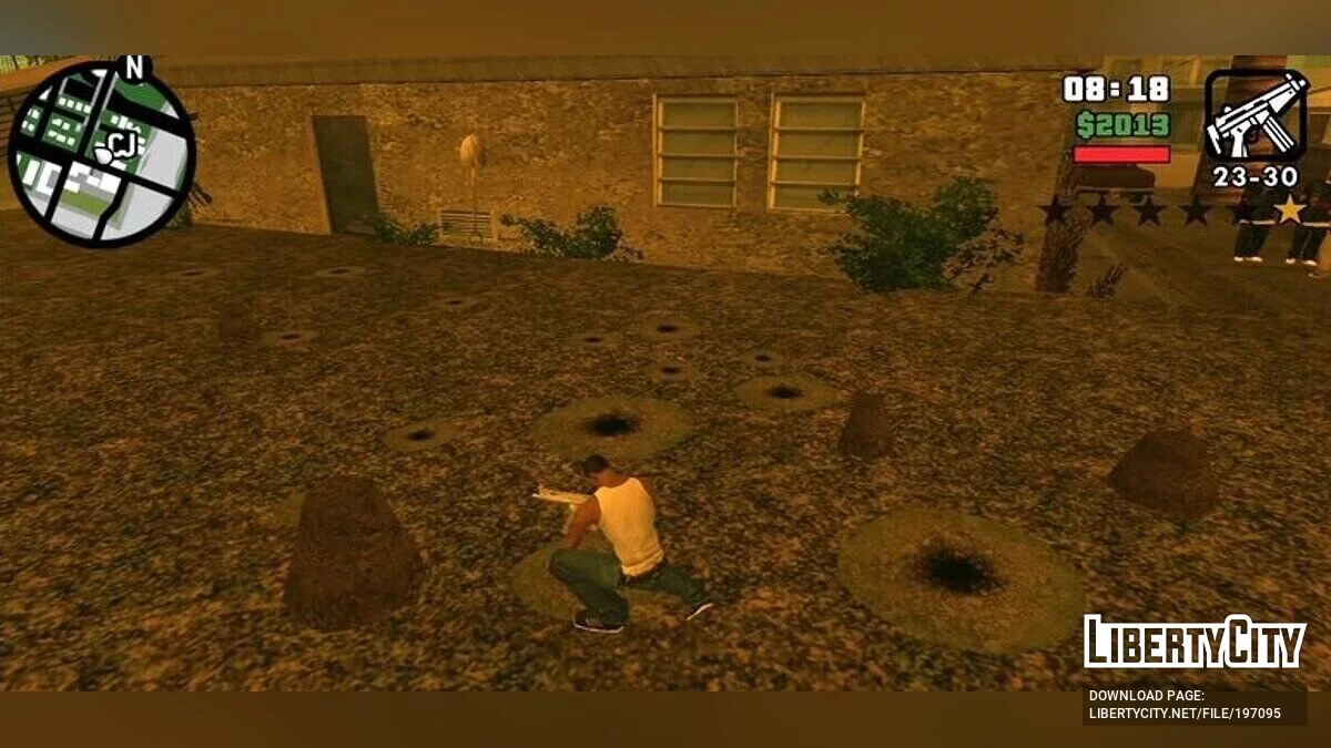 Обыскать тело, мусор / GTA San Andreas (iOS, Android)