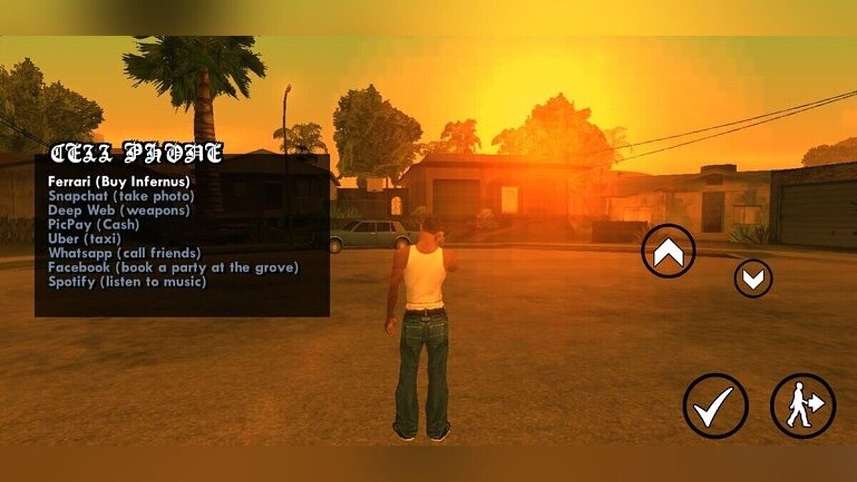 Файлы для GTA San Andreas (iOS, Android): машины, моды, скины