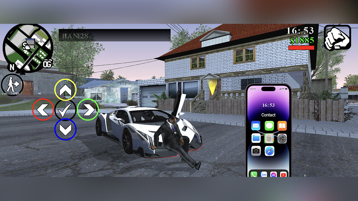 Скачать iPhone 14 Pro для GTA San Andreas (iOS, Android)