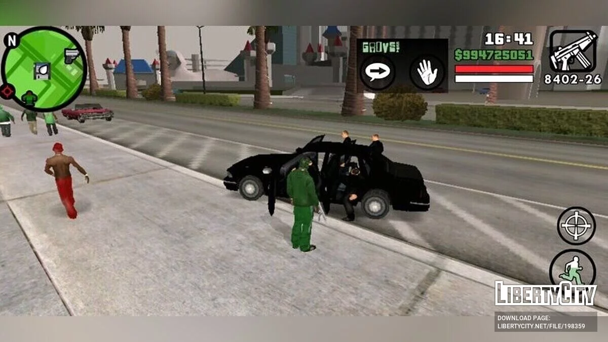 Вызвать Триад на помощь / GTA San Andreas (iOS, Android)