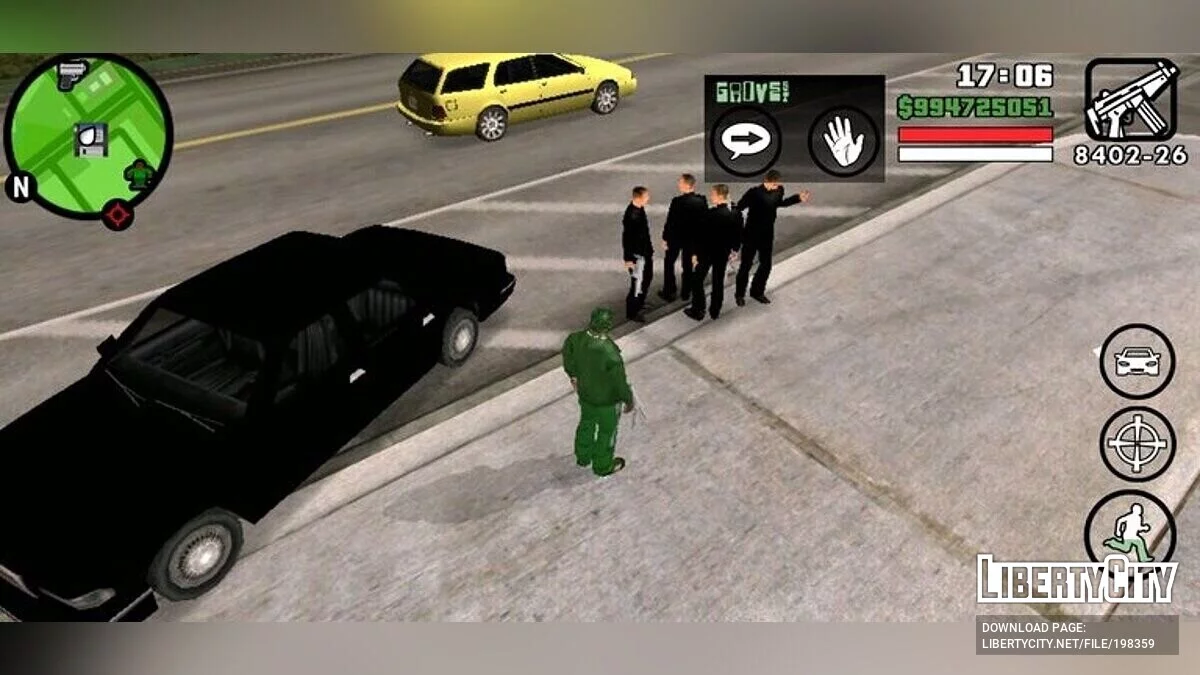 Вызвать Триад на помощь / GTA San Andreas (iOS, Android)