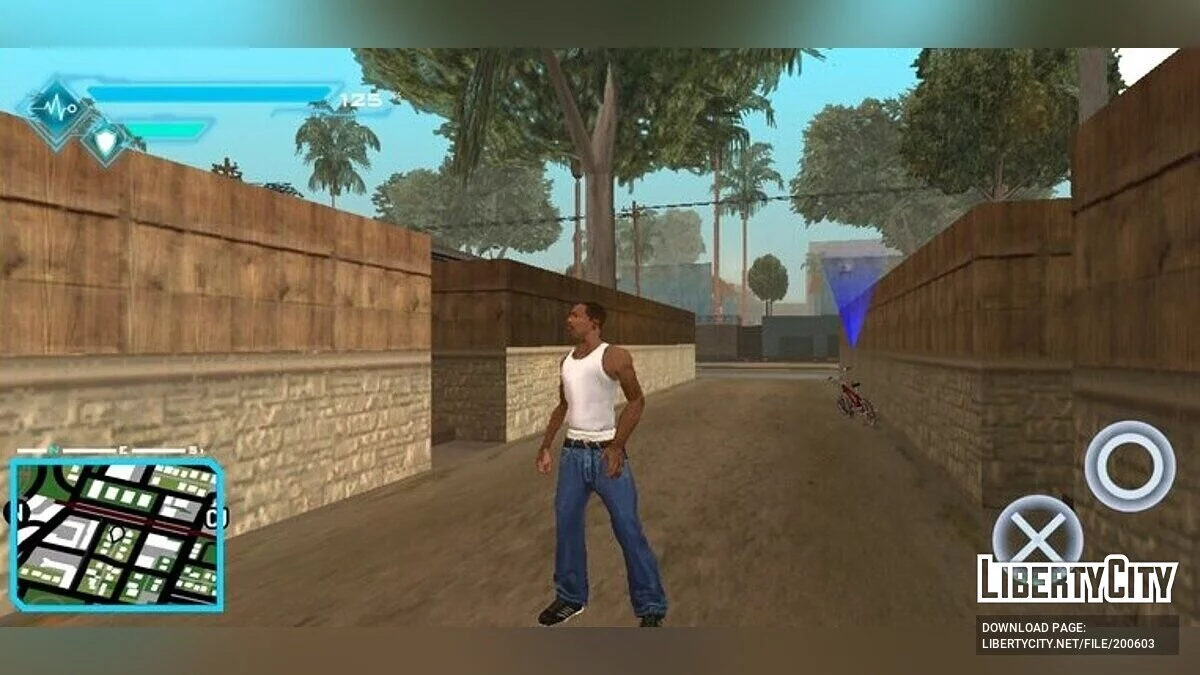 Spider-Man E3 Hud for Android / GTA San Andreas (iOS, Android)
