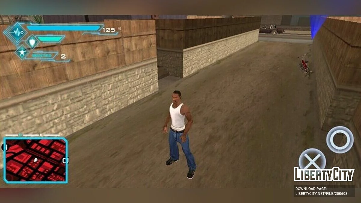 Spider-Man E3 Hud for Android / GTA San Andreas (iOS, Android)