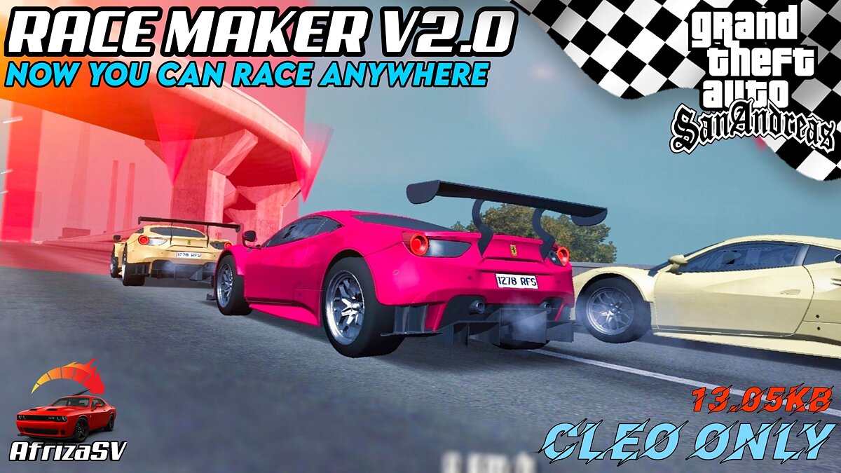 Скачать Race Maker V2.0 (Final) для GTA San Andreas (iOS, Android)